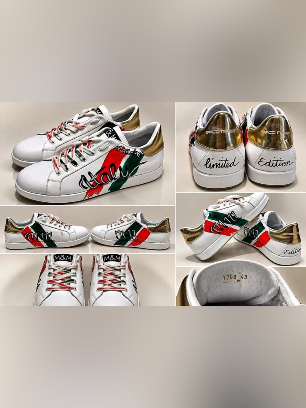 Marco Massetti Brand New Sneakers
